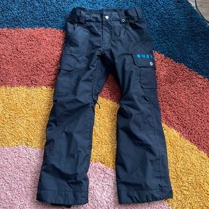 Burton dry ride boys snow pants M 10/12